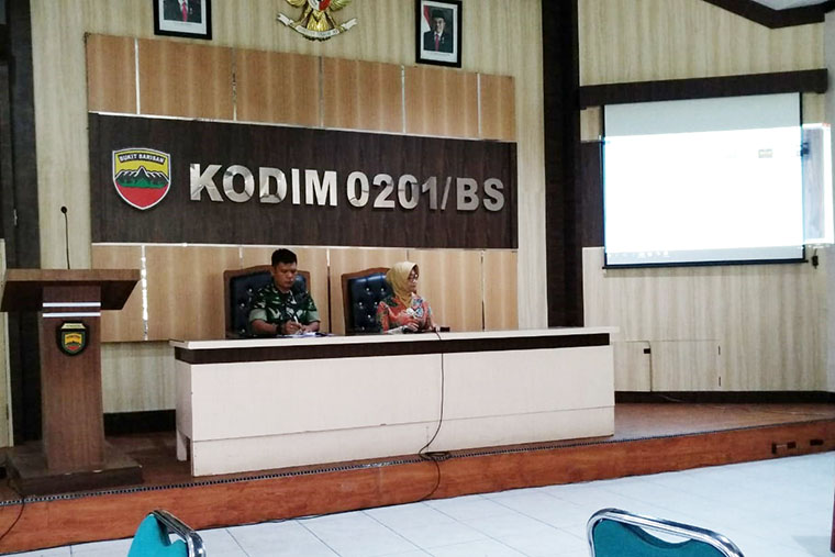 Rapat Persiapan Kegiatan TNI Manunggal KB Kesehatan Terpadu Kota Medan Tahun 2019