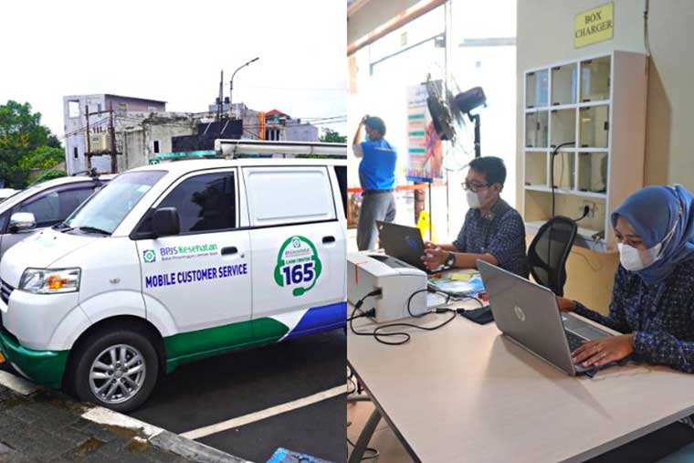 Pelayanan Mobile Customer Service (Mobil Keliling) BPJS Kesehatan di RS Murni Teguh Ciledug
