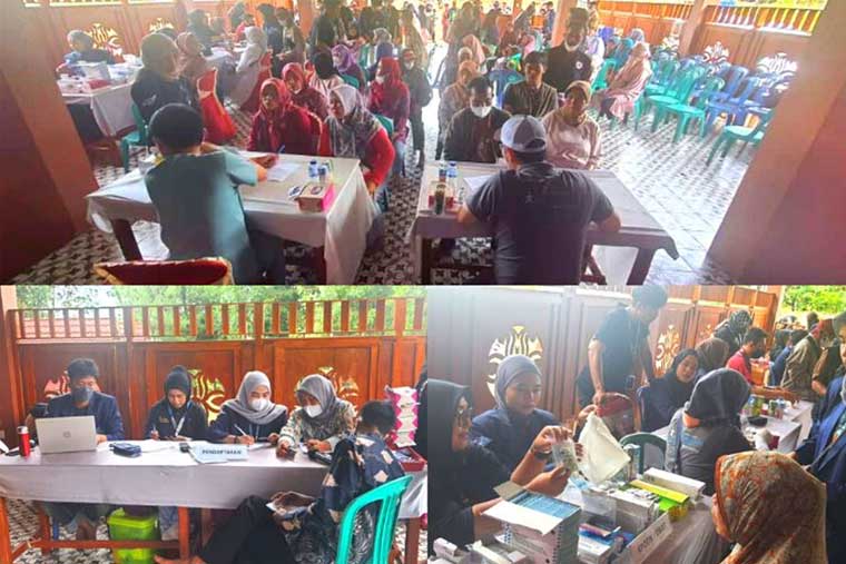 Pemeriksaan Kesehatan Gratis di Wisata Hanjeli, Sukabumi