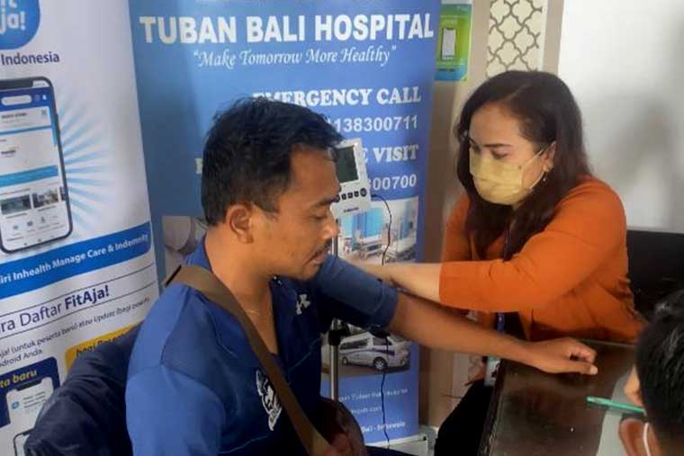 Penyuluhan Kesehatan dan Pemeriksaan Gratis PT Jasamarga Tol Bali