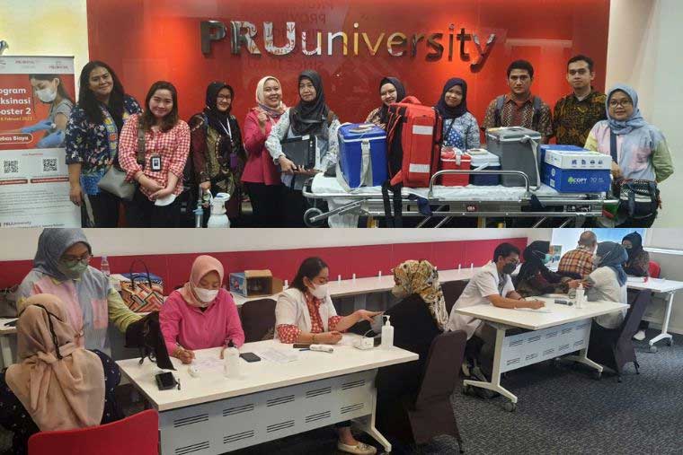 Program Vaksinasi Booster Kedua Kerjasama dengan Prudential Indonesia dan Prudential Syariah Februari 2023