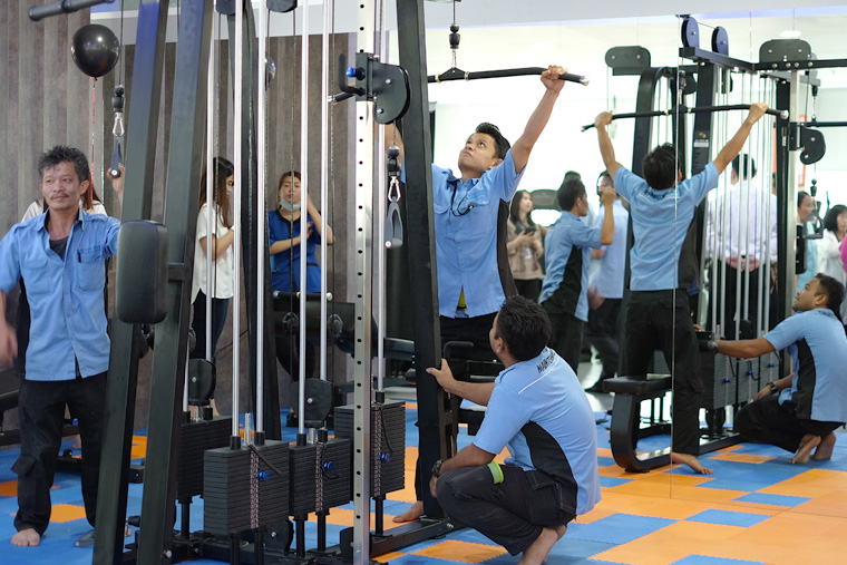 Grand Opening Murni Teguh Fitness Gym