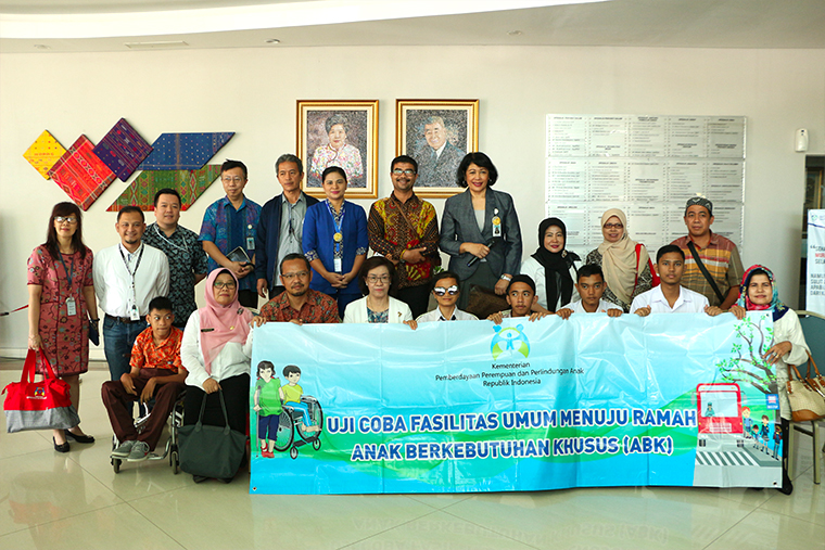 Kunjungan Kementrian Pemberdayaan Perempuan dan Perlindungan Anak Republik Indonesia