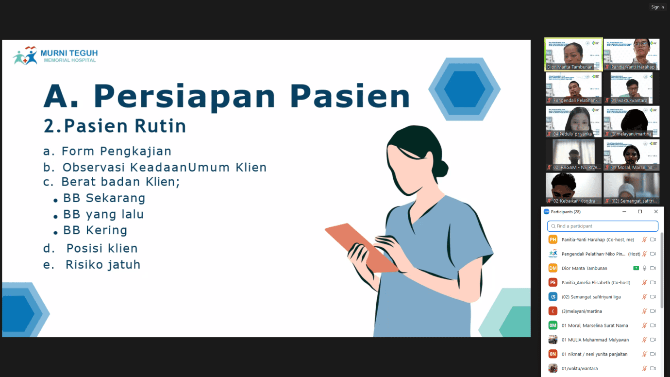 Pelaksanaan Pelatihan Dialisis Bagi Perawat di Rumah Sakit & Klinik Khusus Dialisis