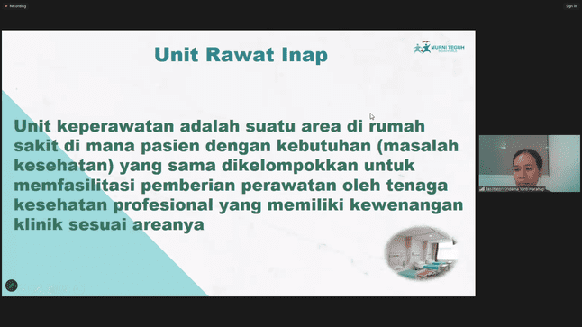 Pelaksanaan Pelatihan Manajemen Pelayanan Rawat Inap Bagi Kepala Unit/Ruangan di Rumah Sakit