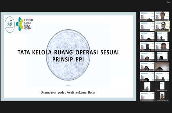 Pelaksanaan Pelatihan Penatalaksanaan Perioperatif Pasien di Kamar Bedah Bagi Perawat