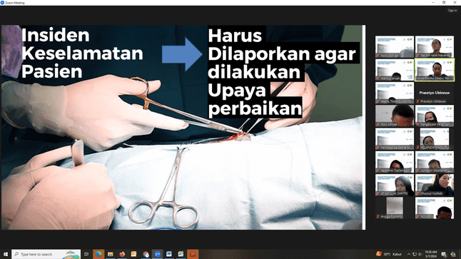 Pelaksanaan Pelatihan Penatalaksanaan Perioperatif Pasien di Kamar Bedah Bagi Perawat