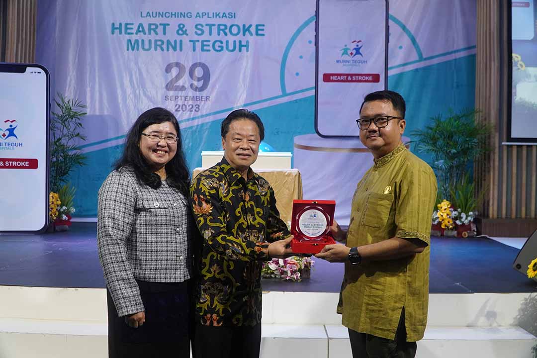 Launching Aplikasi Heart and Stroke Murni Teguh