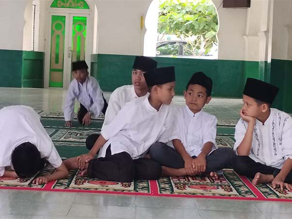 Kunjungan ke Masjid As Sholeh bersama Anak Panti Asuhan