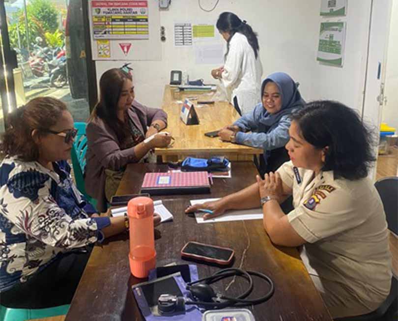 Kunjungan ke Klinik Polres Pematang Siantar