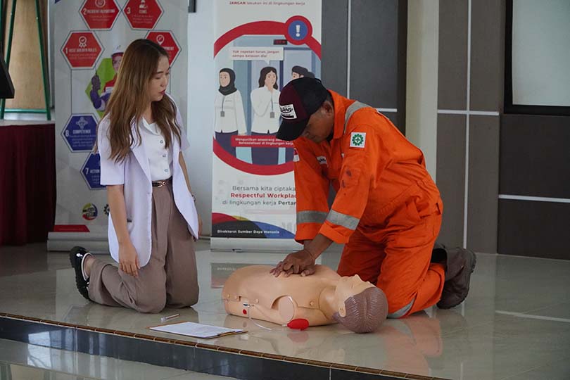 Basic Life Support Pertamina Pangkalan Susu