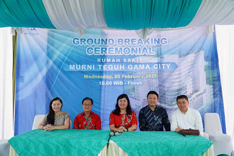 Ground Breaking Ceremonial Rumah Sakit Murni Teguh Gama City