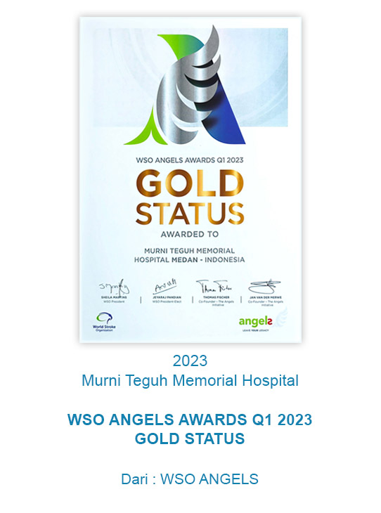 Murni Teguh Memorial Hospital mendapat Gold Status dari WSO ANGELS Awards Q1 2023