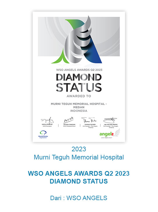 Murni Teguh Memorial Hospital mendapat Diamond Status dari WSO ANGELS Awards Q2 2023