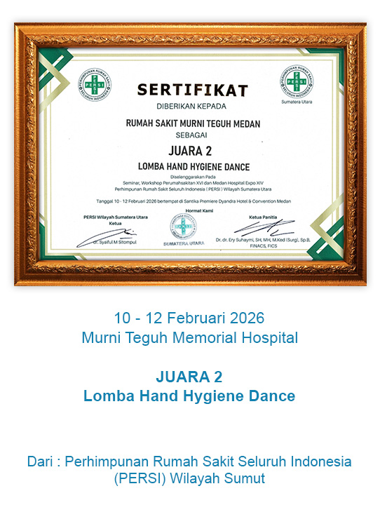 Penghargaan Lomba Hand Hygiene Dance
