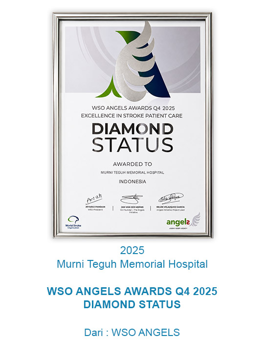 Penghargaan WSO Angels Excellence in Stroke Patient Care 2025 MTMH