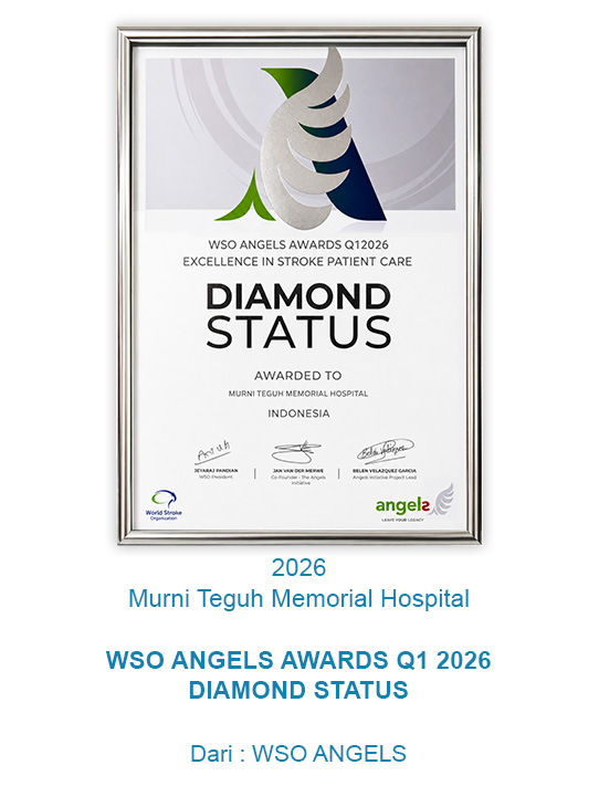 Penghargaan WSO Angels Excellence in Stroke Patient Care 2026 MTMH